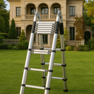سلم تلسكوبي قابل للتمدد والطي