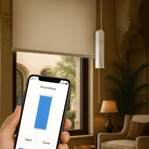 محرك ستائر ذكي