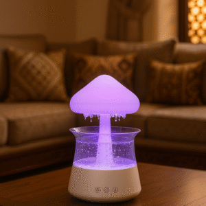 جهاز ترطيب وتعطير للجو بتصميم فطر