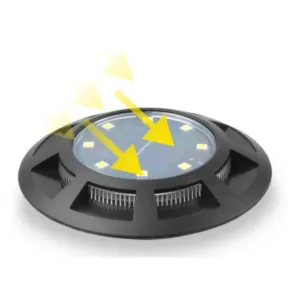 إضاءة أرضية ذكية بالطاقة الشمسية