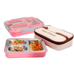 لانش بوكس حراري ذكي من الستانلس ستيل 304